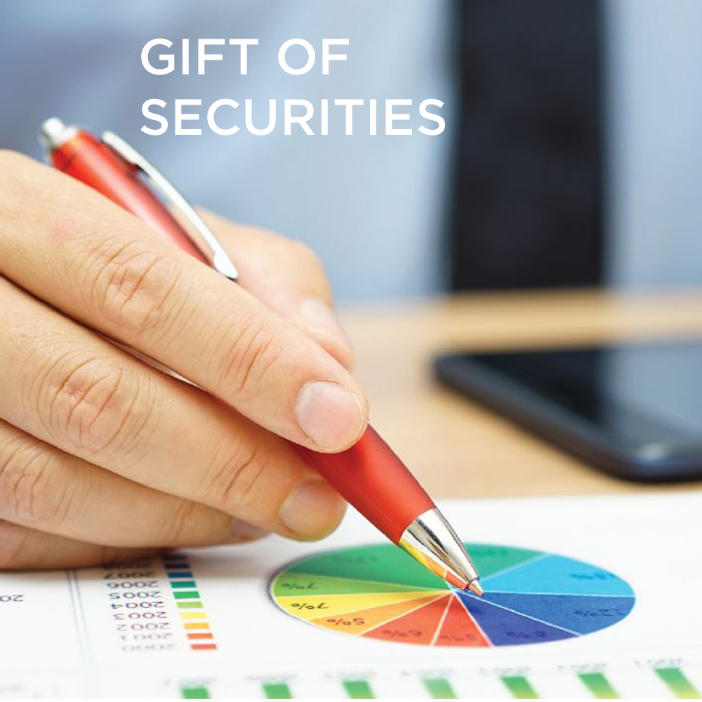 Gift of securities